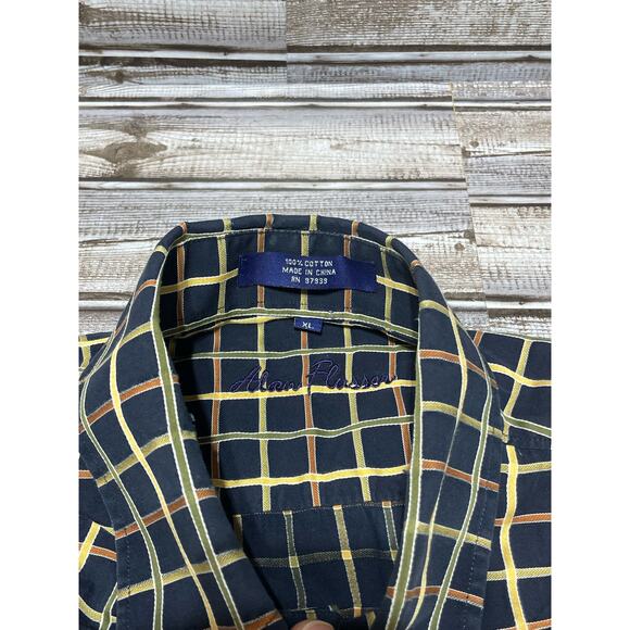 Alan Flusser Men’s Long Sleeve Button Up Multi‎ Color Size XL - Picture 4 of 5